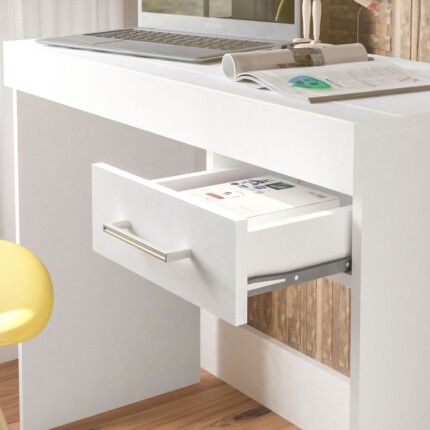 Mesa Escritório 91cm Compacta Branco (1838) - Imagem 2