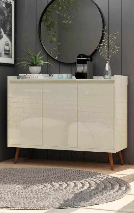 Balcão Buffet 1,20m NT1215 Off-White (6084)