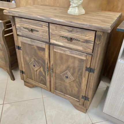 Balcão Rustico em Madeira 90cm (5786) - Imagem 2