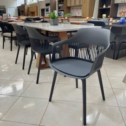 Mesa 1,70m Celeste Quartzo (5472) com 06 Cadeiras Montreal (1083) - Imagem 3