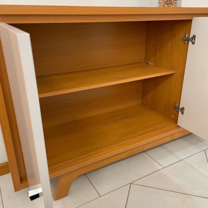 Balcao Buffet 1,80m Brise 4 Portas Cinamomo com Off (1231) - Imagem 5