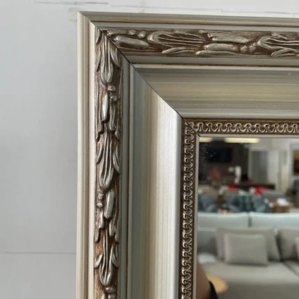 Espelho 1,93m x 93cm com Moldura Clássica Prata (5744) - Imagem 4