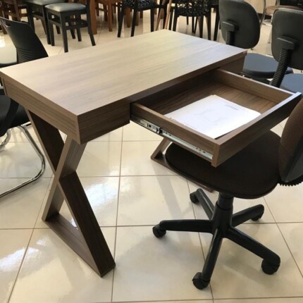 Mesa Escritório 1,00m Veneza 1 gaveta (394) - Imagem 2