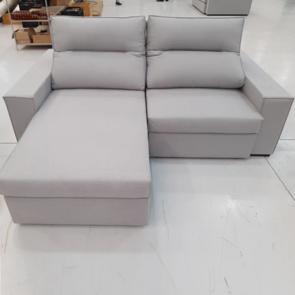 Sofa 2,44m Houston com Assento Mega Retrátil Cinza (2750) - Imagem 5