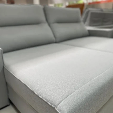 Sofa 2,44m Houston com Assento Mega Retrátil Cinza (2750) - Imagem 4