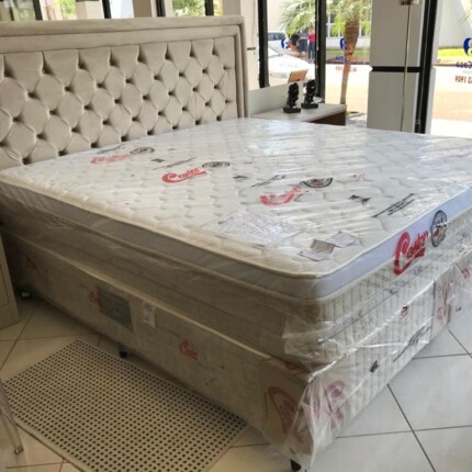 Cj. Box King 1,93m Castor Premium - Conforto Médio - Castor (2441) - Imagem 7