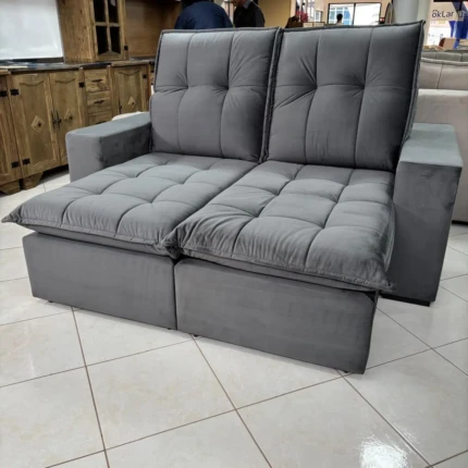 Sofa 3 e 2 lugares Retrátil e Reclinável Vancouver da Di Qualita (3121-3240) - Imagem 5