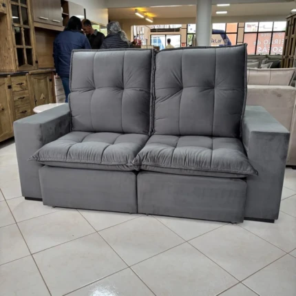 Sofa 3 e 2 lugares Retrátil e Reclinável Vancouver da Di Qualita (3121-3240) - Imagem 10