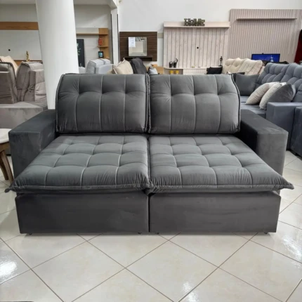 Sofa 3 e 2 lugares Retrátil e Reclinável Vancouver da Di Qualita (3121-3240) - Imagem 8