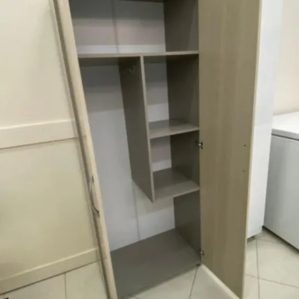 Armário Multiuso para Dispensa MDF Cinza (5663) - Imagem 4
