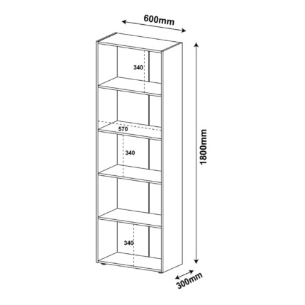 Armario Multy Rustico 60cm (885) - Imagem 4