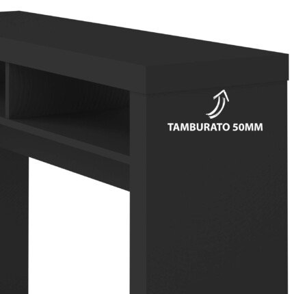 Aparador 1,10m Vegas Preto (58) - Imagem 3