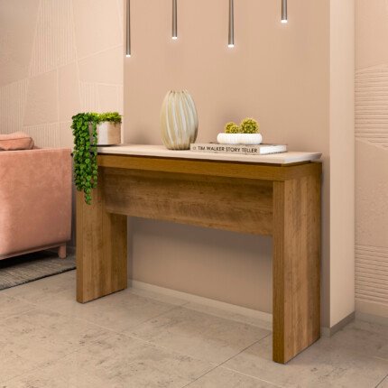 Aparador 1,20m Luna Pinho com Off White (4321) - Imagem 5