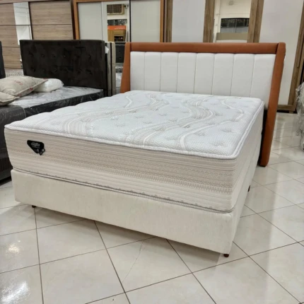 Cj. Box Queen 1,58m Audaz – Firme – Ecoflex (6334)