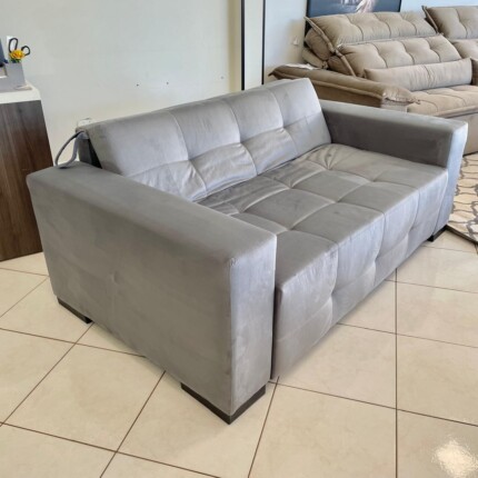 Sofa Cama Conforto em veludo italiano de 1,86m (2368) - Imagem 3