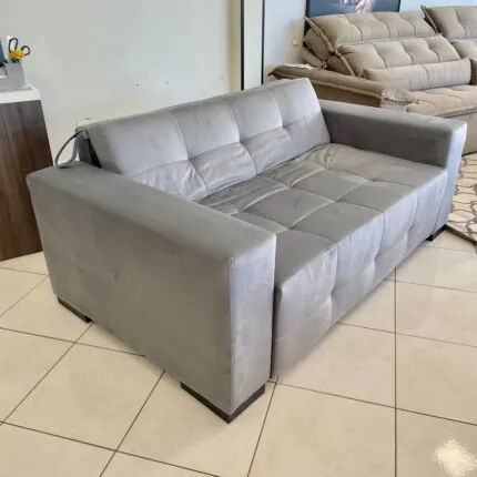 Sofa Cama Conforto em veludo italiano de 1,86m (2368) - Imagem 3