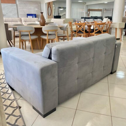 Sofa Cama Conforto em veludo italiano de 1,86m (2368) - Imagem 4
