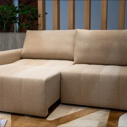 Sofa 2,50m vira Cama - Noronha - tecido Linho (6805) - Imagem 1