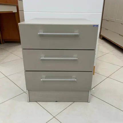 Mesa de Cabeceira 3 Gavetas MDF (2519)