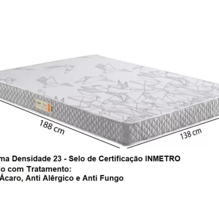 Casal - Colchão D-23 1,28m x 14cm (2445) - Imagem 3