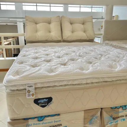 Cj. Box Queen 1,58m Lush Delicato – Macio – Ecoflex (5698)