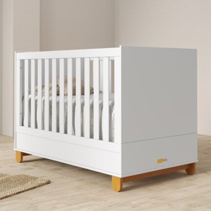 Berço e Mini-Cama Zupa 70cm Branco (2599)