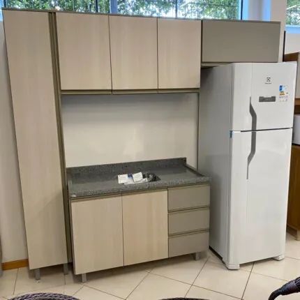 Cozinha 2,35m Luana 100% MDF Modulada (3203)