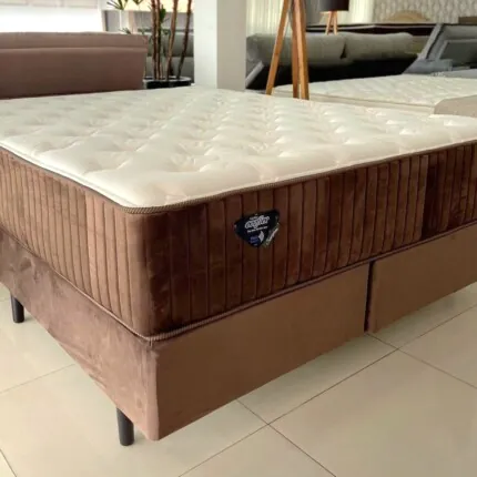 Cj. Box Queen 1,58m Sensazione - Confortável - Ecoflex (6663)