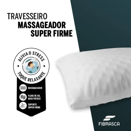 Travesseiro Super Firme Massageador (6316)