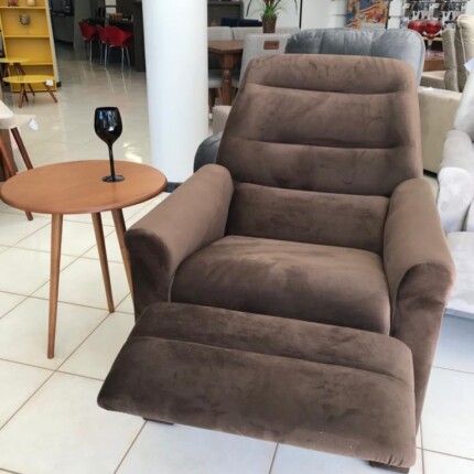 Poltrona Reclinavel Papai Vitoria Marrom (4901) - Imagem 4
