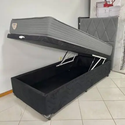 Cj. Box Solteiro 88cm com BAÚ Soft - Macio - Ecoflex (3102-5057)