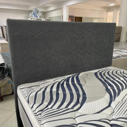 Cabeceira Casal 1,40m Avaron 3D Boucle Cinza (5460)