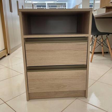 Mesa de Cabeceira 2 Gavetas Decore (844) - Imagem 3