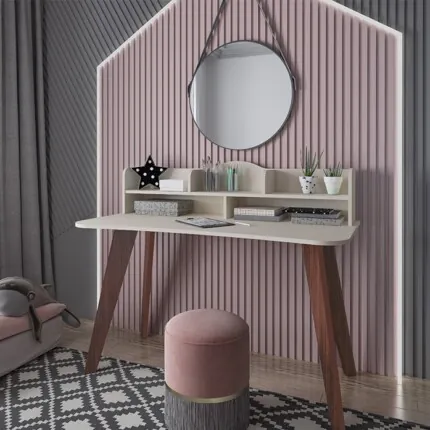 Mesa Penteadeira 1,20m Sofia Off White (4099) - Imagem 4