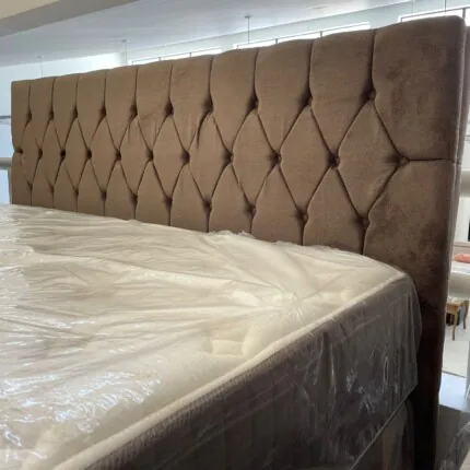 Cabeceira Queen 1,60m Especial Boucle Chocolate (5141) - Imagem 4
