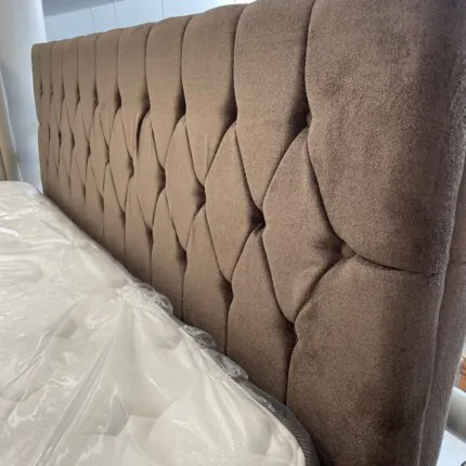 Cabeceira Queen 1,60m Especial Boucle Chocolate (5141) - Imagem 2