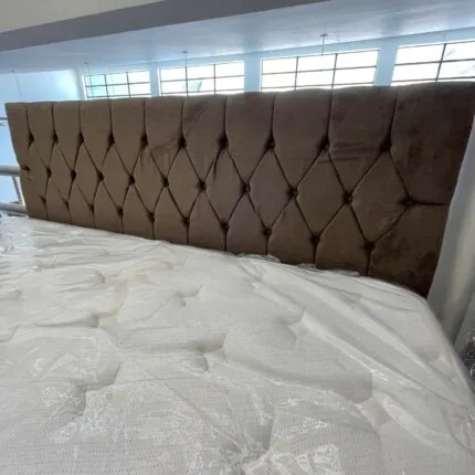 Cabeceira Queen 1,60m Especial Boucle Chocolate (5141) - Imagem 3