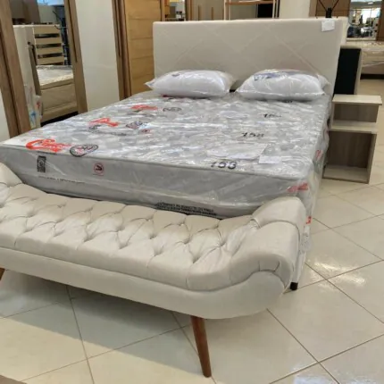 Cj. Box Queen 1,58m Sleep D33 - Firme - Castor (4895) - Imagem 6