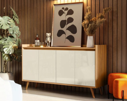 Balcão Buffet 1,60 NT1245 Freijo/off (2111)