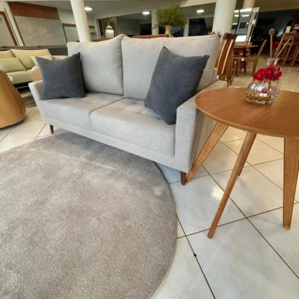Sofa 1,80m Living Ton - Linho PET Bege (2198) - Imagem 3
