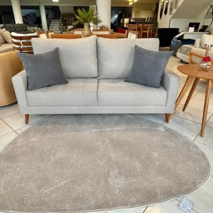 Sofa 1,80m Living Ton - Linho PET Bege (2198) - Imagem 4