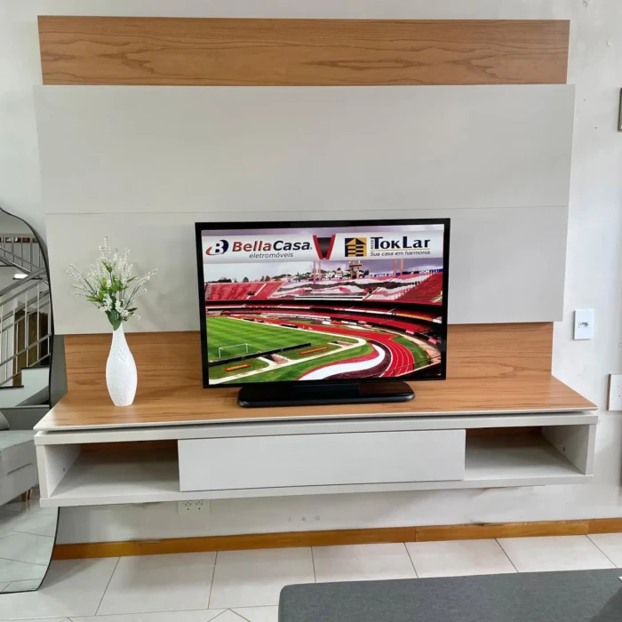 1,95m - Provincia - Painel MDF e Lacca Lincoln LED + Telescopica (CD 3453) foto (2)