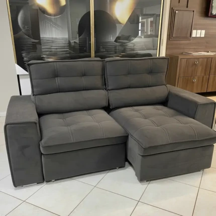 Sofa 2,00m Nantes Cinza (4869)