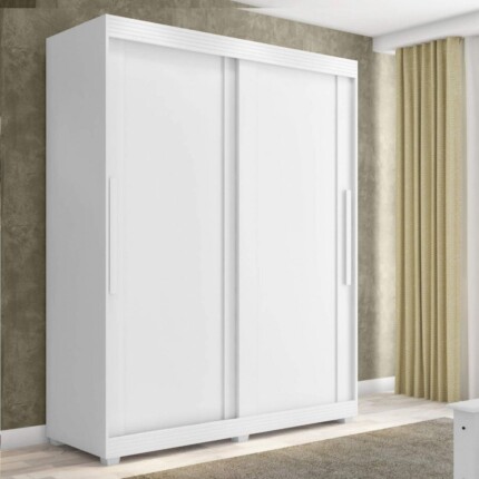 Roupeiro 2,01m 2 Portas Deslizantes Zurique MDF (2843) - Image 3