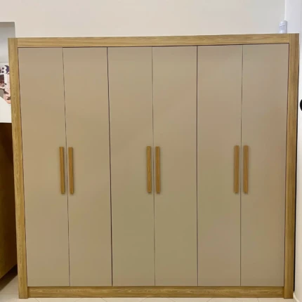 Roupeiro 2,32m 6 Portas PM569 Fendi (1530)