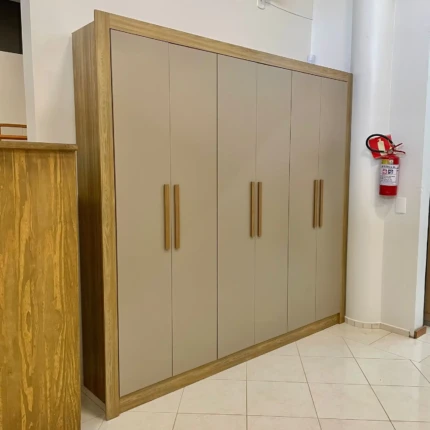 Roupeiro 2,32m 6 Portas PM569 Fendi (1530) - Imagem 3