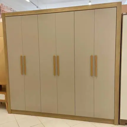 Roupeiro 2,32m 6 Portas PM569 Fendi (1530)