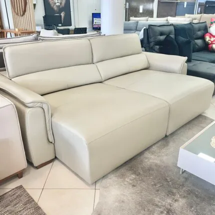 Sofá 100% Couro Legitimo Laurent 2,40m (6355) - Imagem 8