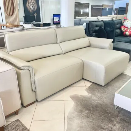 Sofá 100% Couro Legitimo Laurent 2,40m (6355) - Imagem 11