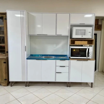 Cozinha 2,40m Gloria Branco (5890)